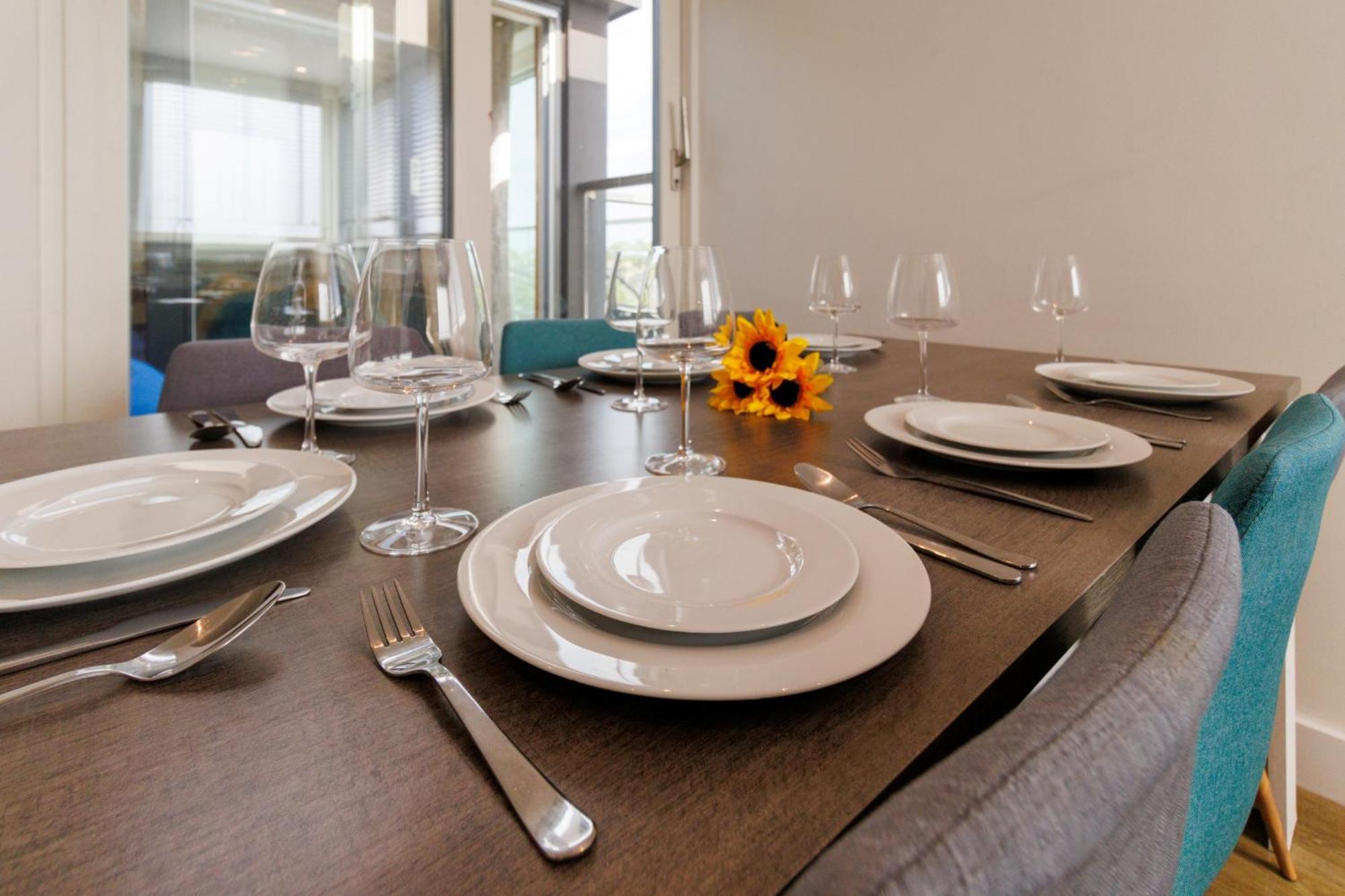 City Centre, Sleeps 7, Stunning Views & Parking, Interconnected Rooms Long Stay Work Contractor Leisure, Diamond Penthouse Cambridge Zewnętrze zdjęcie