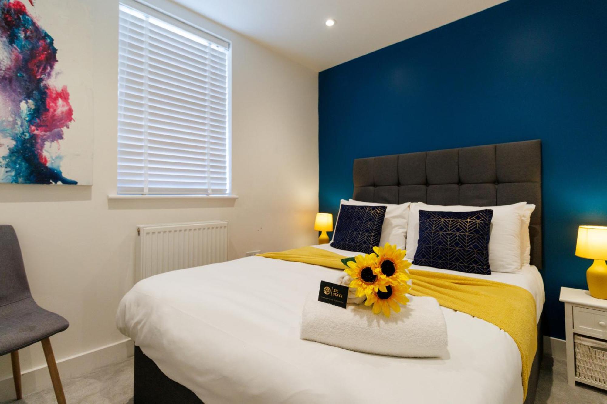 City Centre, Sleeps 7, Stunning Views & Parking, Interconnected Rooms Long Stay Work Contractor Leisure, Diamond Penthouse Cambridge Zewnętrze zdjęcie