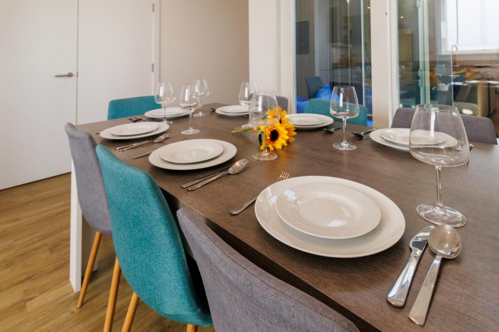 City Centre, Sleeps 7, Stunning Views & Parking, Interconnected Rooms Long Stay Work Contractor Leisure, Diamond Penthouse Cambridge Zewnętrze zdjęcie